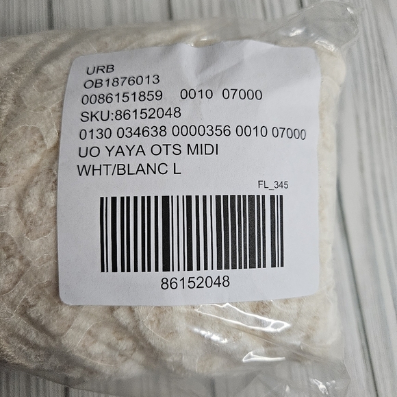 Urban Outfitters Yaya Asymmetrical Off the Shoulder Midi Dress in Lace NWT - Picture 12 of 14